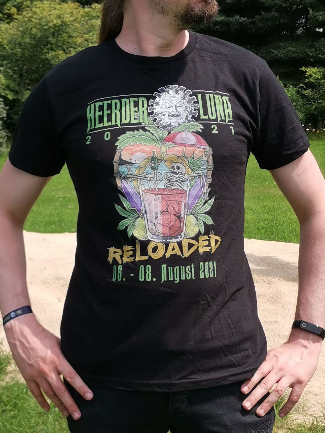 T-Shirt 2021 Herren Motiv 1: "Relax" – Bild 3