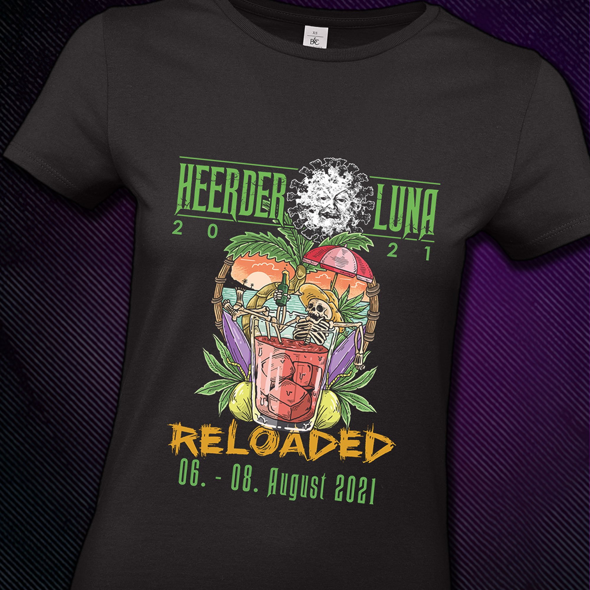 T-Shirt 2021 Damen Motiv 1: "Relax"